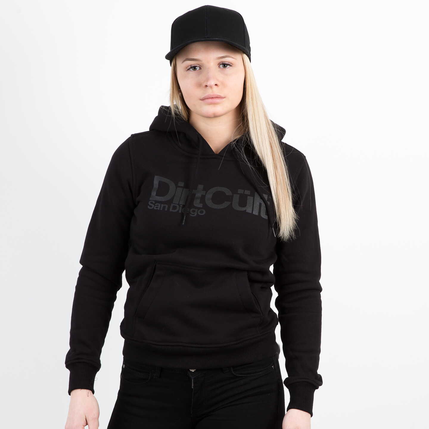 DIRTCULT GIRLS HOODIE ASH