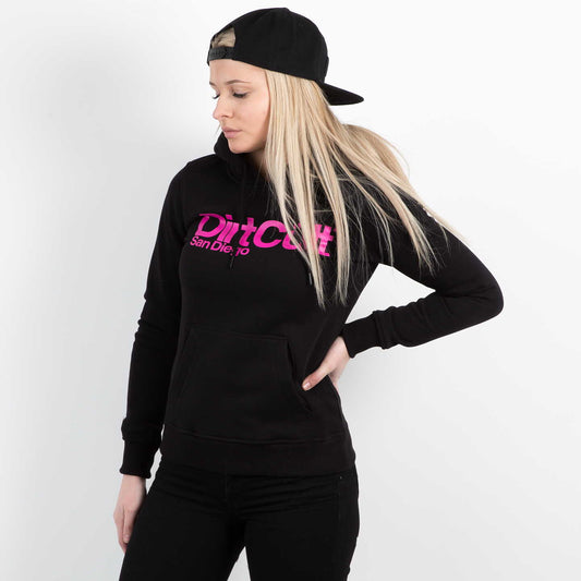 DIRTCULT HOODIE GIRLS PINK