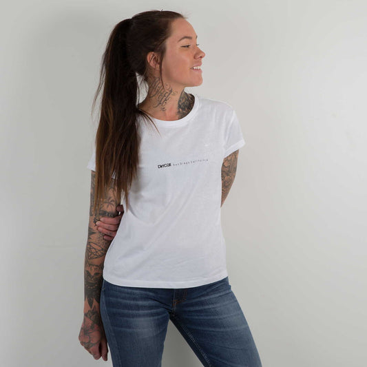 DIRTCULT IVY SQUARE TEE D1 - WHITE