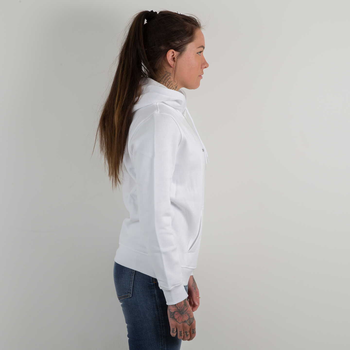 DIRTCULT ZOE CLASSIC HOODIE D1 - WHITE 